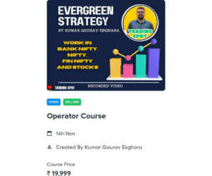 Operator Course By Trading Spot 2024