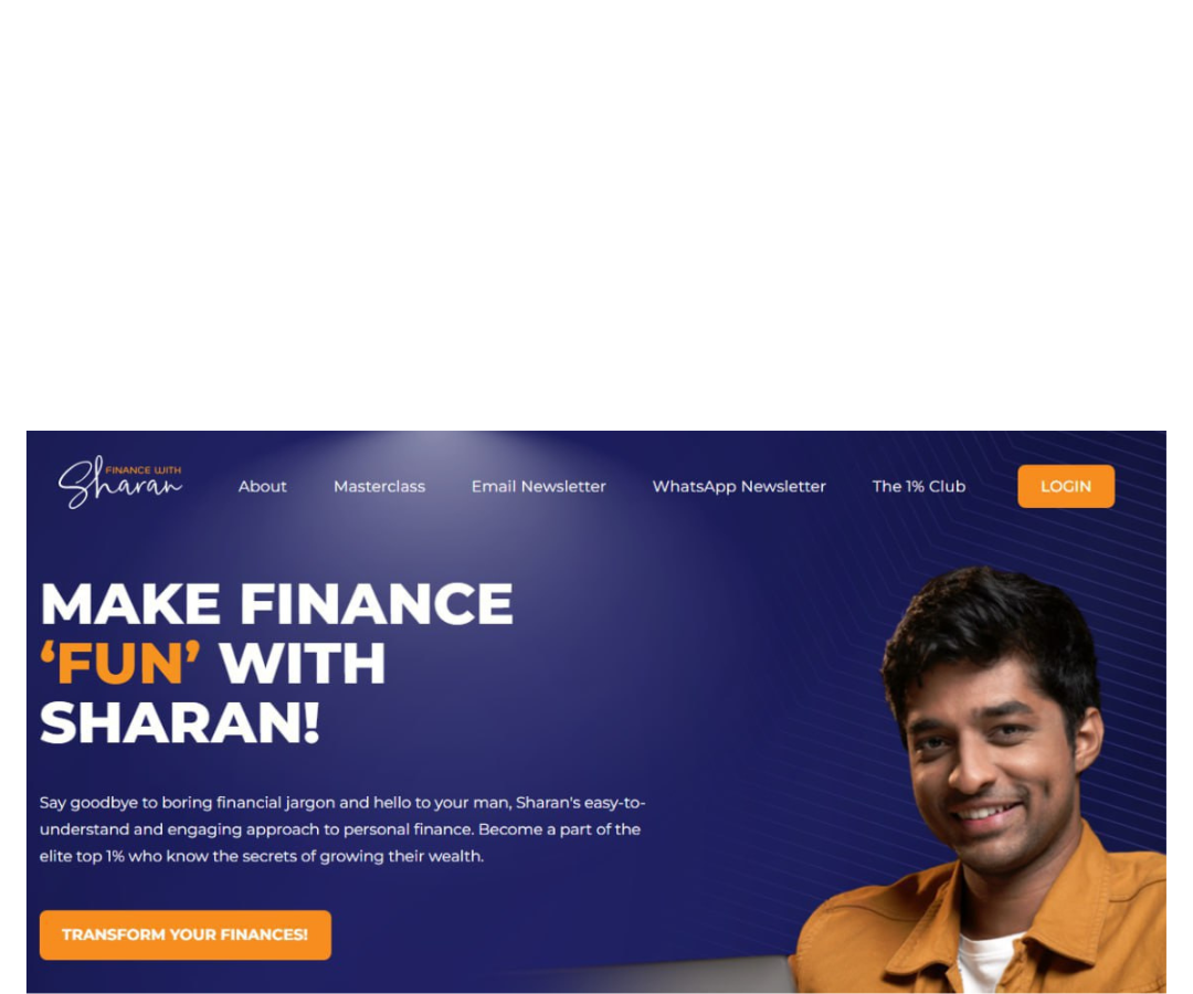 Make Finance FUN with SHARAN Course