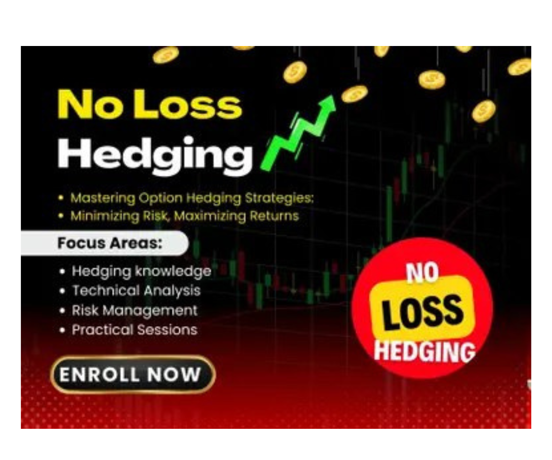 No Loss Hedging Course - Mastering Option Hedging Strategies - Minimizing Risk, Maximizing Returns