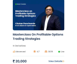 Chetan Panchamia Masterclass on Profitable Options Trading Strategies Course