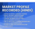 Momentrade Market Profile Recorded Course 2025