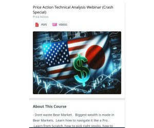 Price Action Technical Analysis Webinar (Crash Special) by Wealth SaGa Courses