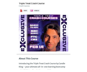 Candle King Triple Treat Crash Course 2025