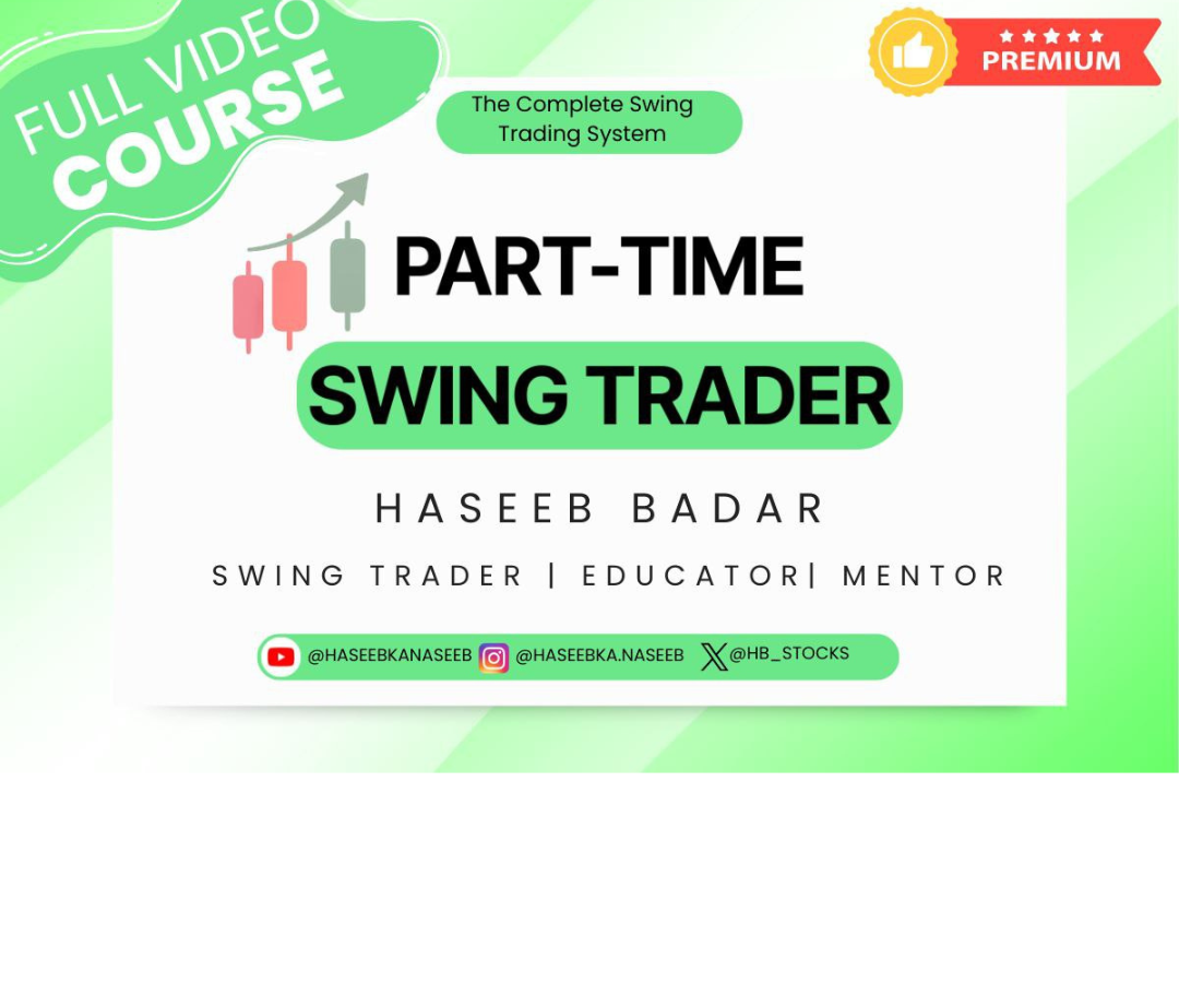 Haseeb Badar Part Time Swing Trader Full Video Course 2026