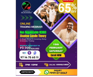 Trade with Dr Devendra Non Repaintable Renko 15 Feb 2025