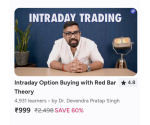 Trade with Dr Devendra Intraday Option Buying With Red Bar Theory