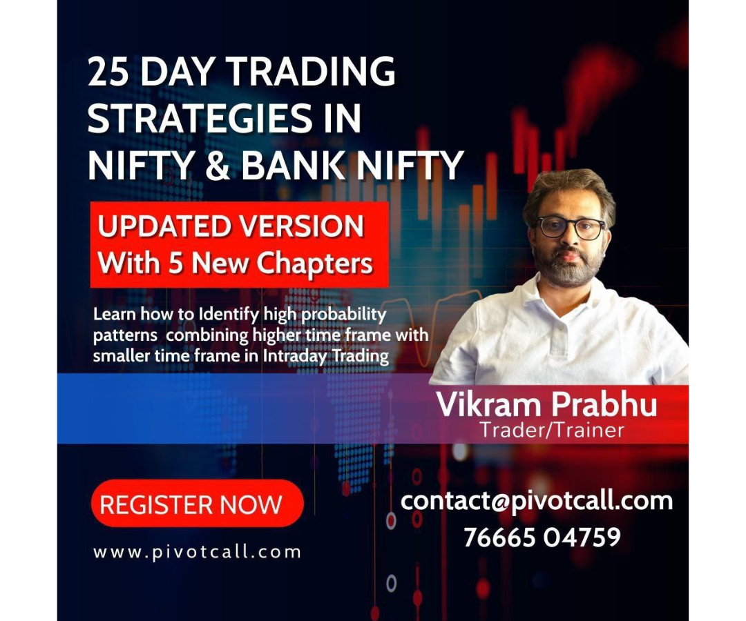 Pivot Call 25 Day Trading Strategies in Nifty & Bank Nifty (Updated Version)