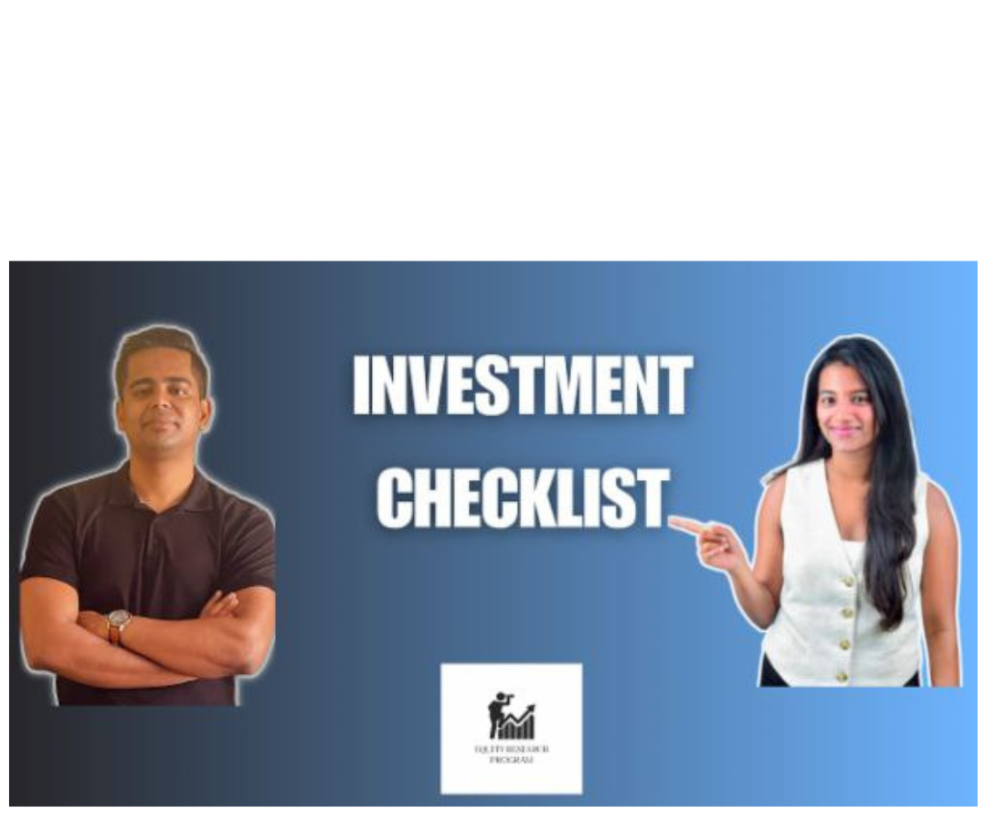 Equity Research Program Investment Checklist