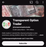 Transparent Option Trader Course