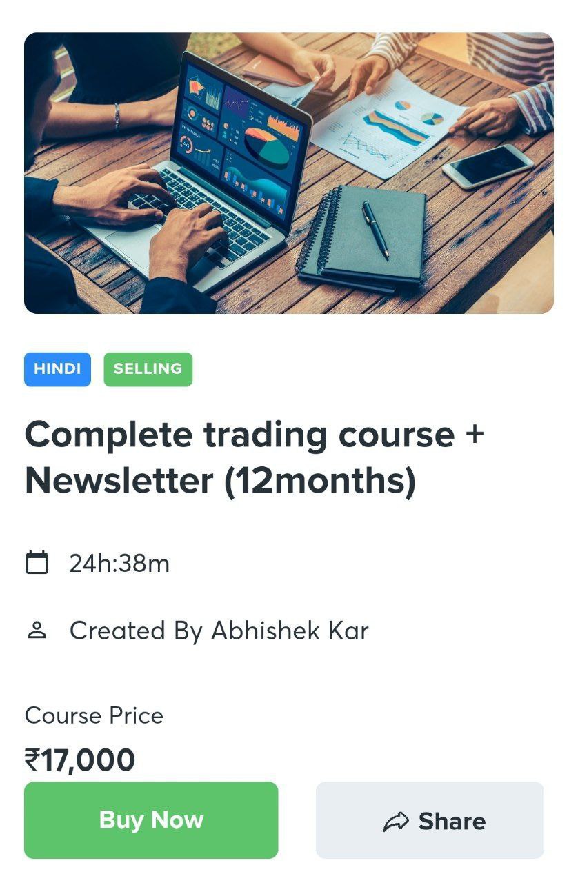 Abhishek Kar Complete Trading Course