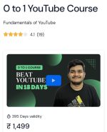 Algrow  Course 0 to 1 Youtube Course