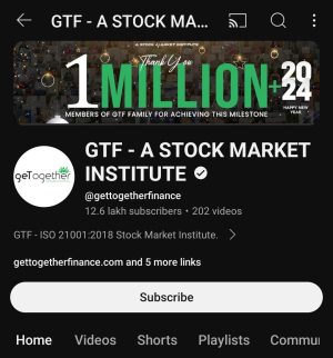 GTF – Get Together Finance Course June Batch 2024