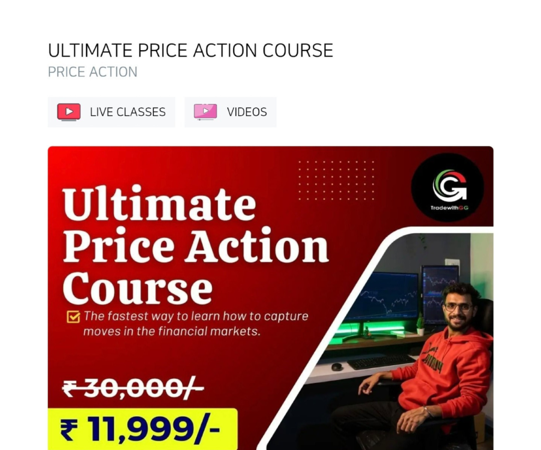 ULTIMATE PRICE ACTION COURSE by Tradewithgg